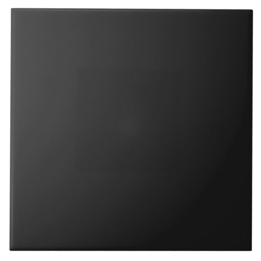 Eerie Black Large Keramik Tile Fliese (Vorderseite)
