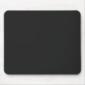 Eerie Black Solid Color Mousepad (Vorne)