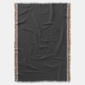 Eerie Black Throw Blanket Decke (Vorderseite Vertikal)