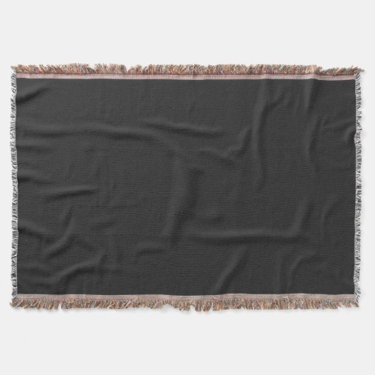 Eerie Black Throw Blanket Decke (Vorderseite)
