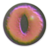 Eerie Cat Eyeball Keramikknauf (Vorderseite)