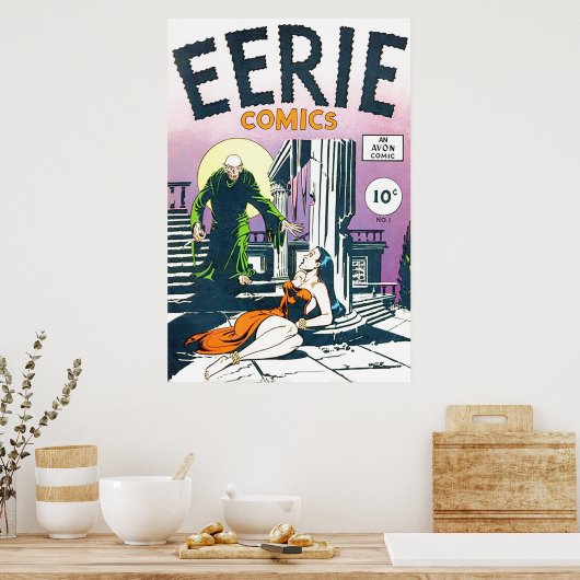 Eerie Comic #1 Poster (Küche)