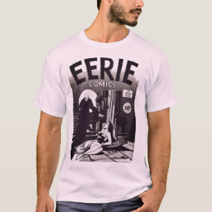 EERIE-Comicen der 50er Jahre Grafik-T - Shirt