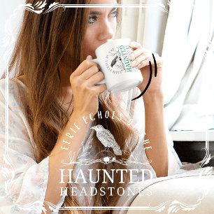 Eerie Echoes of the Spuk Headstones Kaffeetasse