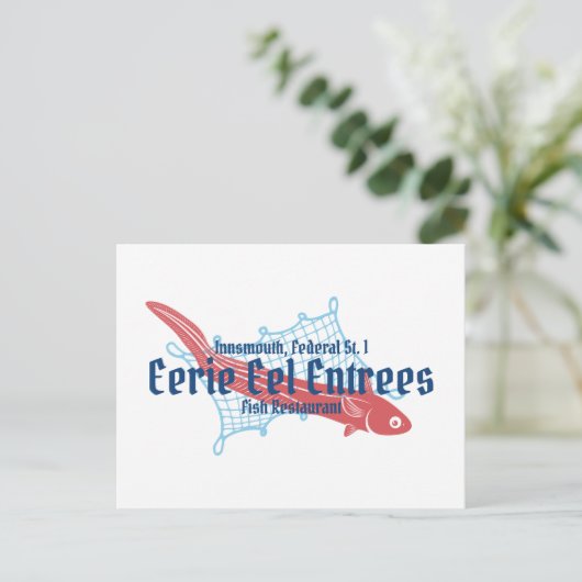Eerie Eel Entrees Seven Lugano - The Restaurant Postkarte (Stehend Vorderseite)
