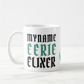 Eerie Elixer Funny Halloween Kaffeetasse (Links)