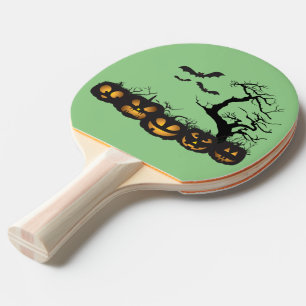 Eerie Engage: Halloween-Pingpongpaddel Tischtennis Schläger