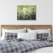 Eerie Fog Leinwanddruck (Insitu (Schlafzimmer))