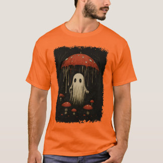 Eerie Forest Ghost unter Tropfstein Pilz T-Shirt