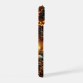 Eerie Halloween mit Pumpkin, Potion und Skullen iPhone 15 Hülle (Rechte Seite)