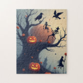 Eerie Halloween Tree Puzzle (Vertikal)