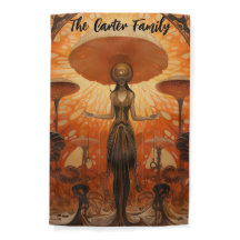 Eerie Mushroom Queen, Gartenflagge
