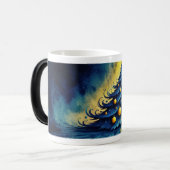 Eerie Night Tree Art Collection Verwandlungstasse (Vorderseite Links)