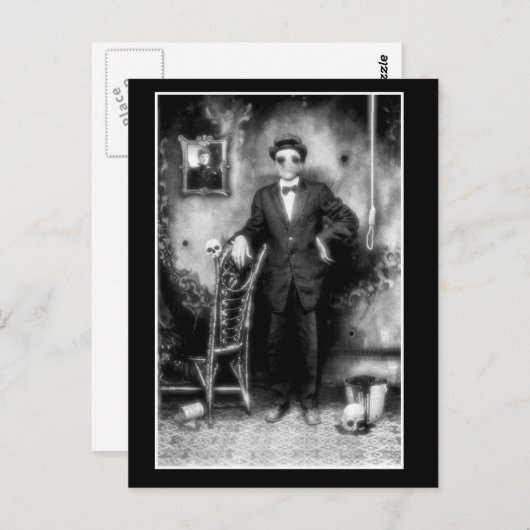 Eerie Postkarte (Vorne/Hinten)