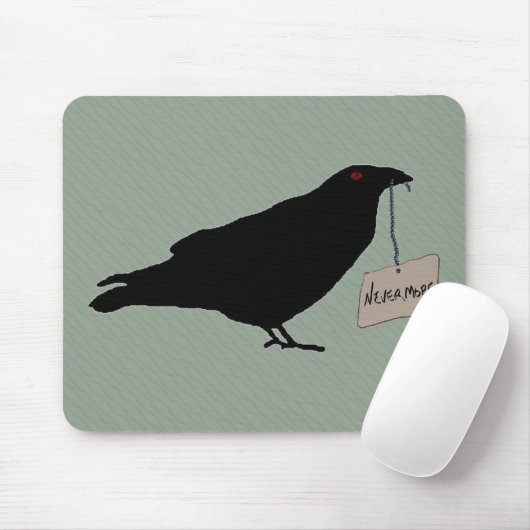 Eerie Raven Mousepad (Mit Mouse)