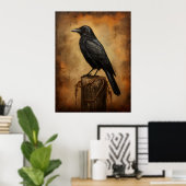 Eerie Raven Poster (Heimbüro)