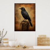 Eerie Raven Poster (Küche)