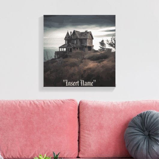 Eerie Seclusion Leinwanddruck (Insitu (Wohnzimmer))