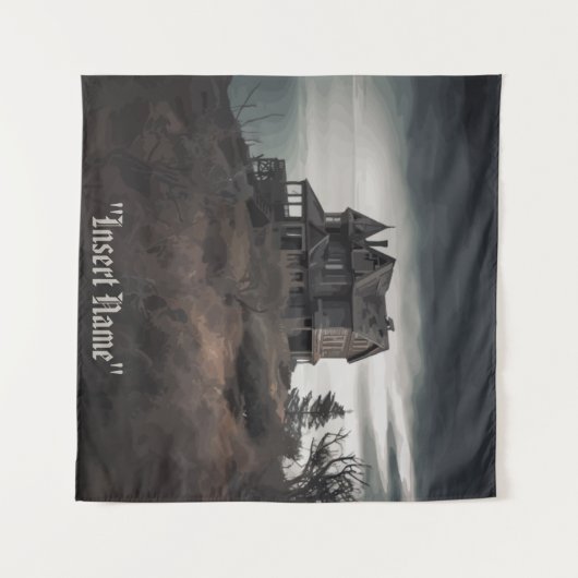 Eerie Seclusion Wandteppich (Vorderseite (Horizontal))