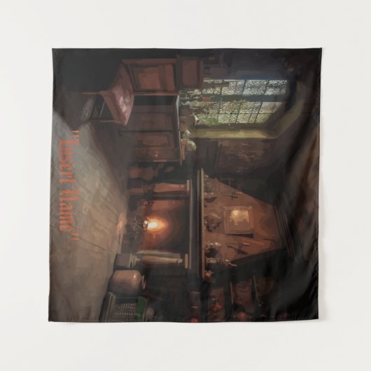 Eerie Seclusion Wandteppich (Vorderseite (Horizontal))