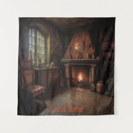 Eerie Seclusion Wandteppich (Vorderseite)