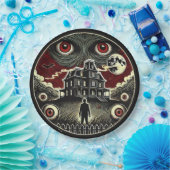 Eerie Shadows Spuk House Pappteller (Party)