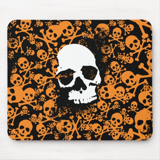 Eerie Symmetry: Ein lebendiges Array von farbenfro Mousepad (Vorne)