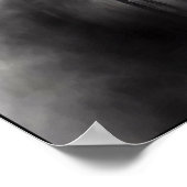 Eerie Victorian Era Portrait Art Poster (Ecke)