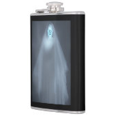 Eerie Viktorianisch Lady Ghost & Quote Flachmann (Links)