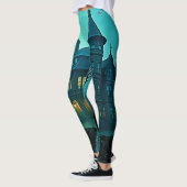 Eerie Viktorianisch Mansion Moonlight Leggings (Links)