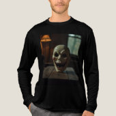 Eerie Vintag Mask Tri-Blend Shirt (Vorderseite)