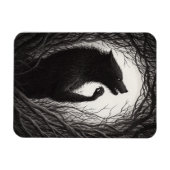 Eerie Werewolf Magnet (Horizontal)