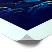 Eerie Woodland Eyes Poster (Ecke)