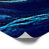 Eerie Woodland Eyes Poster (Ecke)