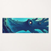 Eerie Woodland Eyes Yogamatte (Vorderseite (Horizontal))