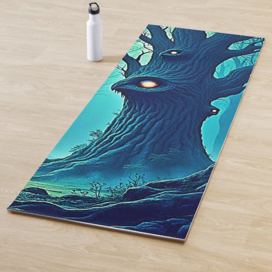 Eerie Woodland Eyes Yogamatte (Beispiel)