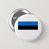 Eesti Vabariik - Estnische Flagge Button (Vorne & Hinten)