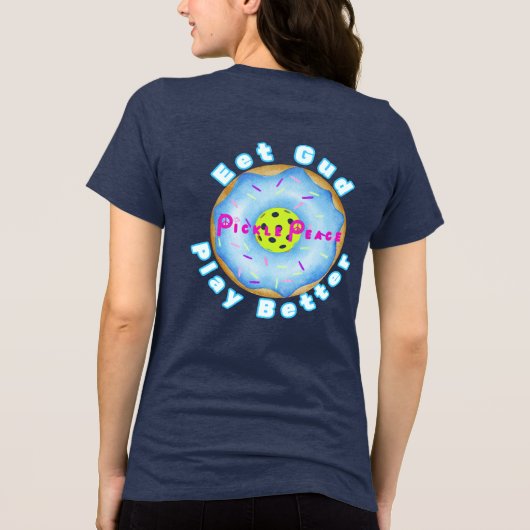 Eet Gud Play Better Tri-Blend Shirt (Rückseite)