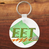 EET - LOGO DER ELEKTRISCHEN TECHNOLOGIE DES MOTORS SCHLÜSSELANHÄNGER (Vorderseite)
