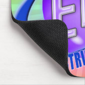 EET ORB SWOOSH LOGO ELEKTRISCHE TECHNIK MOUSEPAD (Ecke)