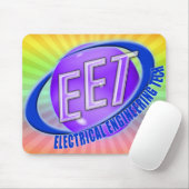 EET ORB SWOOSH LOGO ELEKTRISCHE TECHNIK MOUSEPAD (Mit Mouse)
