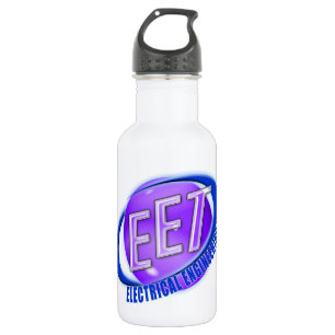 EET ORB SWOOSH LOGO ELEKTRISCHE TECHNIK TRINKFLASCHE