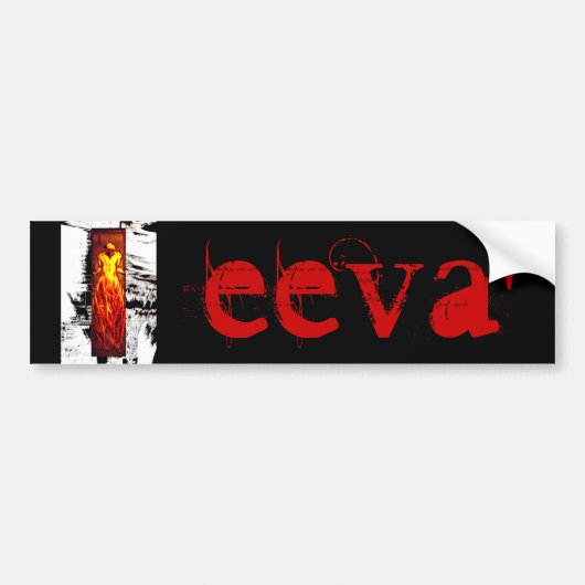 EEVA TreeMan NamensAutoaufkleber Autoaufkleber (Vorne)