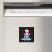 Eeyore Santa Claus  Magnet (In Situ (Geschirrspüler))