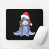 Eeyore Santa Claus  Mousepad (Mit Mouse)