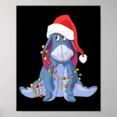 Eeyore Santa Claus  Poster (Vorne)