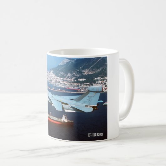 EF-111A RAVEN KAFFEETASSE (VorderseiteRechts)