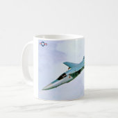 EF-111A RAVEN KAFFEETASSE (Vorderseite Links)