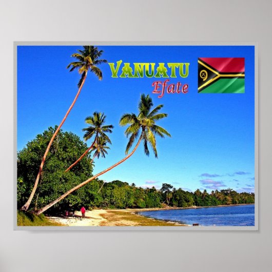 Efate - Erakor Beach - Vanuatu - Poster (Vorne)