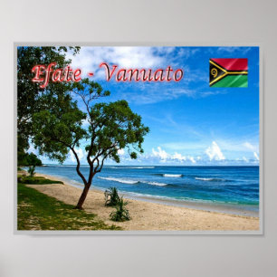 Efate -  Eratap - Vanuatu - Poster